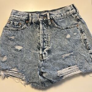 Pacsun Jean Shorts Ultra High Rise Vintage Shorts